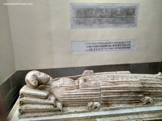 Sepulcro de La Malograda en San Pedro M&aacute;rtir - Toledo