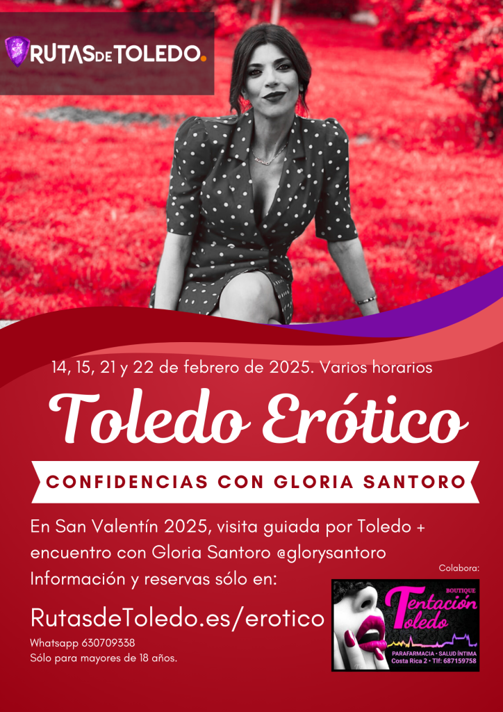 Cartel Toledo Erótico 2025 con Gloria Santoro
