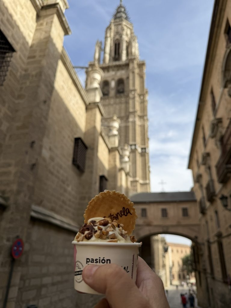 Heladerías en el casco antiguo de Toledo
